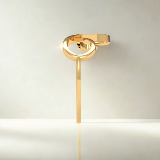 Picture of New Trendy Delicate Twist Heart Ring