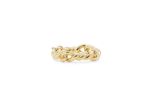Gold Plated Delicate Twisted Ring