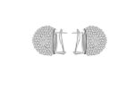 Rhodium Plated | Clip Earrings