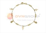 Gold Plated Virgin DE Cobra Bracelet