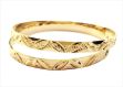 Gold Plated | Machine Cut Bangles