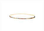 Three Tone Plated | Golf Bangles