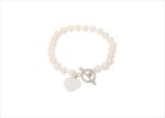 Silver Plated | Toggle Heart Bracelets