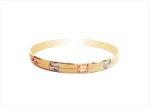 3 Tone Plated | Laser Bangles
