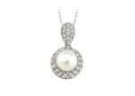 White Gold Plated | Pearl Pendants