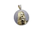 Huge Jesus Medallion Hip Hop Pendant