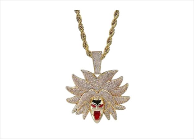 Dragon Ball Z Iced Out Pendant