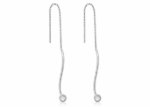 Bar threader earrings