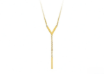 Delicate Alphabet Gold Necklace