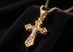 Intricate Cross Filigree Pendant