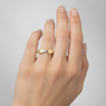 Gold Plated Wedding Anniversary Ring