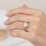 Classic Gold Horseshoe Rings