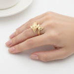 Modern Dolphin Ring Design