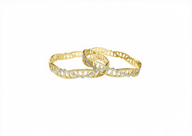 Two Tone Bangles for Women