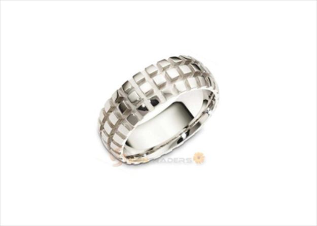Rhodium Plated | Mens Rings