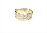 Two Tone Plated Designer CNC Bangles