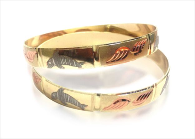 3 Tone Plated | Animal Bangles