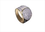 Round Micro Pave Bling Ring