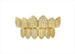 Micro Pave Hip Hop Top and Bottom Grillz
