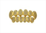 14 KT Gold Plated Hip Hop Top and Bottom Grillz